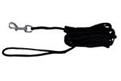 Koirat - Trixie Tracking leash round S–M: 15 m/ø 5 mm black - TX19771