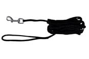 Koirat - Trixie Tracking leash round S–M: 10 m/ø 5 mm Musta - TX19761