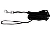 Koirat - Trixie Tracking leash round S–M: 5 m/ø 5 mm Musta - TX19751