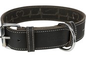 Koirat - Trixie Rustic fatleather lead Heartbeat M: 38–47 cm/40 mm black - TX18985