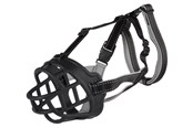 Koirat - Trixie Muzzle Flex muzzle rubber L–XL black - TX17615