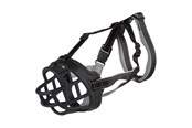 Koirat - Trixie Muzzle Flex muzzle rubber M–L Musta - TX17613