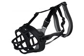 Koirat - Trixie Muzzle Flex muzzle rubber m Musta - TX17612
