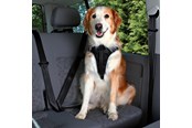 Koirat - Trixie Comfort car harness L: 65–80 cm/23 mm black - TX12857