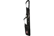 Koirat - Trixie Universal belt strap mounteneer carabiner 30 cm/38 mm black - TX12775