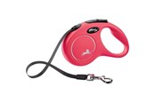 Koirat - Flexi New CLASSIC S kelatalutin 5m punainen - H7846R