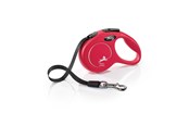 Koirat - Flexi New CLASSIC XS Tape Leash 3m 12kg Red - H7845R
