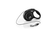 Koirat - Flexi New CLASSIC XS Leash 3 m Musta - H7840S