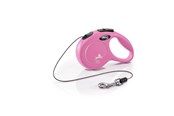 Koirat - Flexi New Classic XS Leash 3 m Pinkki - H7840P