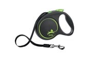 Koirat - Flexi Musta Design L leash 5 m 50 kg Vihreä - H78016G