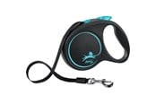Koirat - Flexi Musta Design m leash 5 m 25 kg Sininen - H78015L