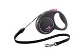 Koirat - Flexi Black Design M leash 5 m 20 kg pink - H78013P