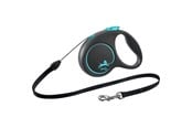 Koirat - Flexi Musta Design S leash 5 m 12 kg Sininen - H78012L
