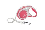 Koirat - Flexi New Comfort S Tape Leash 5m 15kg Red - H78007R