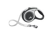 Koirat - Flexi New Comfort XS Tape Leash 3m 12kg Black - H78006S