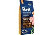 Koirat - Brit Premium by Nature Adult Medium Breed 15kg - 8595602526376