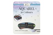 Askartelu- ja taidetarvikkeet - Nassau Coloring tray 36 pcs in metal box - AR0510/GE
