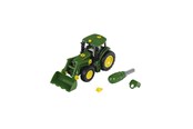 Leluautot - Theo Klein John Deere Tractor w/ Front Loader and Paino - 3903