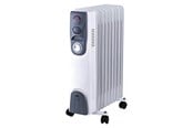 Ilmasto/tuulettimet/ilmastointi - Gripo Öljy radiator 2000W with 9 ribs and timer - 5704587036609
