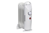 Ilmasto/tuulettimet/ilmastointi - Gripo Oil radiator 500W with 5 ribs, Grey - 5704587036579