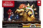 Leikkisetit - Jakks Super Mario 4 tuuman Mario vs. Bowser -figuurisetti - 64512-4L
