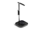 Puhelin - Adapterit & Laturit - Satechi 2-IN-1 HEADPHONE STAND WITH Langaton laturi - ST-UCHSMCM