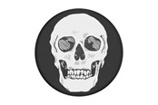 Puhelin - Muut lisävarusteet - PopSockets Shaky Bones Valkoinen - 804374