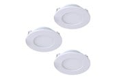 Smart Home - Älykoti - EGLO FUEVA-Z upotettu spotti Ø85 mm, valkoinen, 3 kpl - 900099