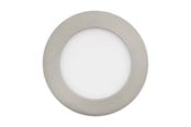 Smart Home - Älykoti - EGLO FUEVA-Z recessed spotlight Ø120 mm brushed steel - 900112