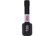 Poranterät & Ruuvauskärjet - Bosch Vaikutuksen hallinta T20 ruuvimeisselin kärjet 25 mm 2 kpl. - 2608522474