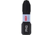 Poranterät & Ruuvauskärjet - Bosch Bits PH3 iskuvaikutus 25 mm 2 kpl. - 2608522469