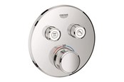 Suihku- ja asennustarvikkeet - Grohe Grohtherm SmartControl Thermostat for installation with two valves, chrome - 29119000