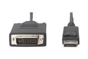 Näyttökaapeli - DIGITUS -videoadapterikaapeli - DisplayPort DVI-D:lle - 3 m - DB-340301-030-S
