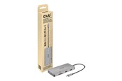 Telakointiasemat - Club 3D USB Gen1 Type-C 9-in-1 -keskittimen telakka - USB-C - VGA HDMI - GigE - CSV-1594