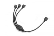 DIY Vesijäähdytys - EK Water Blocks EK-Loop D-RGB 3-Way Splitter Cable - 3831109848067