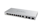 Kytkimet - ZyXEL XGS1210-12 12-portainen verkkohallittava monigigabit-kytkin, jossa on 2-porttinen 2,5G ja 2-porttinen 10G SFP+. - XGS1210-12-ZZ0101F