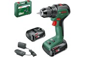 Ruuvi- ja Porakoneet - Bosch Cordless Drill Driver UniversalDrill 18V-60 2X2.0AH - 06039D7002