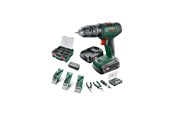 Ruuvi- ja Porakoneet - Bosch Universal Impact 18V + SystemBox 1.5/2.5AH M/46AC - 06039D4108
