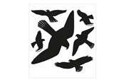 Sisustus - HERMA decoration adhesive - 30 x 30 cm - black - film - 5999