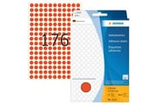 Paperit, valokuvapaperit ja tarrat - HERMA tarrat - 5632 tarralappua - 8 mm pyöreä - 2212