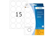 Paperit, valokuvapaperit ja tarrat - HERMA etiketit - 480 etikettiä - 32 mm pyöreä - 2270