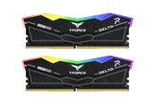 RAM - Team Group T-Force DELTAα RGB DDR5-6400 - 32GB - CL40 - Dual Channel (2 pcs) - Intel XMP - Musta RGB - FF3D532G6400HC40BDC01