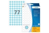 Paperit, valokuvapaperit ja tarrat - HERMA etiketit - matta - 2464 etikettiä - 13 mm pyöreä - 2233