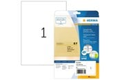 Paperit, valokuvapaperit ja tarrat - HERMA Special -tarra-arkki, läpinäkyvä matta - 4375