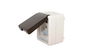 Sähkökytkimet - Gripo yksittäinen pistorasia maadoituksella IP54 13A - 5709119079840