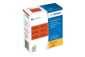 Paperit, valokuvapaperit ja tarrat - HERMA itsekiinnittyvät numerolaput - 3000 etikettiä - 10 x 22 mm - 4802
