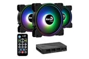 Kotelotuuletin - AeroCool Saturn 12F ARGB Pro - järjestelmäkotelon tuuletinpaketti - AEROPGSSATURN12F-A-P