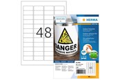 Paperit, valokuvapaperit ja tarrat - HERMA Weatherproof outdoor film labels A4 45.7 x 21.2 mm Valkoinen - 9536