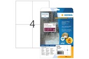 Paperit, valokuvapaperit ja tarrat - HERMA Weatherproof film labels A4 105 x 148 mm Valkoinen extremely strong adhesion - 4583
