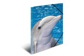 Muut kansiot, esijärjestäjät ja kirjoitusalustat - HERMA Joustava kansio A3 PP Dolphin. - 7146
